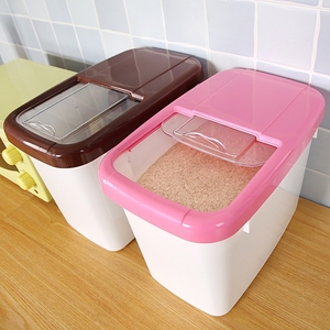 米桶塑料储米箱面粉桶加带盖厨房储物盒