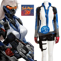 Đồng hồ tiên phong 76 lính nữ nữ áo khoác da nữ COSPLAY trang phục nữ trò chơi triển lãm anime quần áo - Cosplay ecchi cosplay