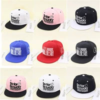 Thời trang mới hipster mũ phẳng cặp đôi mũ sáng tạo năm sao mũ bóng chày Mũ hip-hop tùy chỉnh in logo - Bóng chày gậy bóng chày giá rẻ	