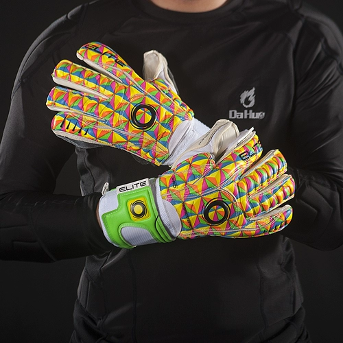 Fire Football American Make Elite Sport Top с красочным цветом Matchmaker Finger Persong Keepkeer Gloves