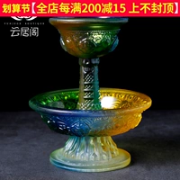 Тибетская чашка по уходу за цветом для метода обслуживания, восемь Jixiang для практики чашки для очистки воды в журнале