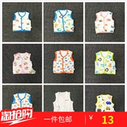 Nam và nữ 2018 xuân hè mới bông cotton vest vest