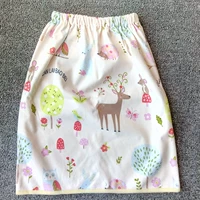 Váy cotton cho bé tiểu tập quần vải tã cho bé cách nhiệt cho bé không thấm nước lớn và ướt khi đi vệ sinh bỉm vải