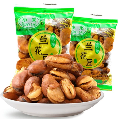 Сяоолай орхидея бобов говядина со вкусом говяжьей вкуса широкая фасоль небольшая упаковка Специальная случайная закуски закуски с закусками