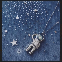 Космонавт, луна, серебряный браслет, ожерелье из кварца, лунный камень