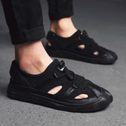 Mùa hè mới 2019 giày lỗ trẻ trung với giày đi biển thông thường xu hướng dép nam một thế hệ - Giày thể thao / sandles