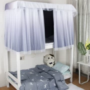 Sand giường rèm móc tay kéo ren in bóng vật lý cửa hàng trên dưới giường dày crepe nữ - Bed Skirts & Valances