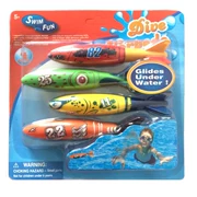 Mùa hè mới dưới nước phao nhận thức lặn ngư lôi tên lửa nhỏ lặn trứng trẻ em bể bơi nước đồ chơi