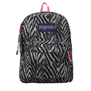 JanSport Jasper Ba lô Đại học Túi gió Nam và Nữ Ba lô T501 ZE6 Xám Zebra - Ba lô