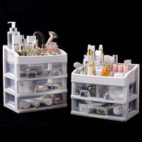 Clear Boxes, Jewelry Shelves, Large Plastic Boxes and Desk
