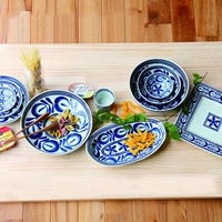 Японская импортная посуда, обеденная тарелка домашнего использования
