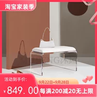 Акриловый современный и минималистичный туалетный столик домашнего использования для спальни, лента