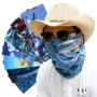 Ngoài trời yếm nam mùa hè băng lụa mỏng phần sa mạc thiết bị du lịch khăn trùm đầu thời trang thể thao câu cá chống nắng - Kerchief / Earflap mũ trùm mặt