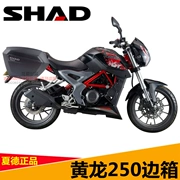 2017 Benelli con rồng nhỏ màu vàng BJ250-15 hộp bên Huanglong 250 Xia De 23 lít phát hành nhanh bên hộp đuôi ba hộp - Xe gắn máy phía sau hộp