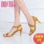 DUSTO 东 2017 hè mới Giày cao gót đế xuồng cao gót Hàn Quốc dép nữ DW17X1618A giày sandal nữ tốt