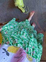 Tesco's Hoshima Gate Advanced Summer Flower Girl ~ зеленая белая и уникальная юбка темперамента