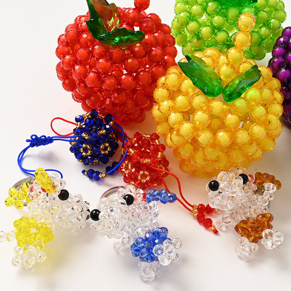 Apple, браслет из бисера ручной работы, рождественская подвеска, подарок на день рождения