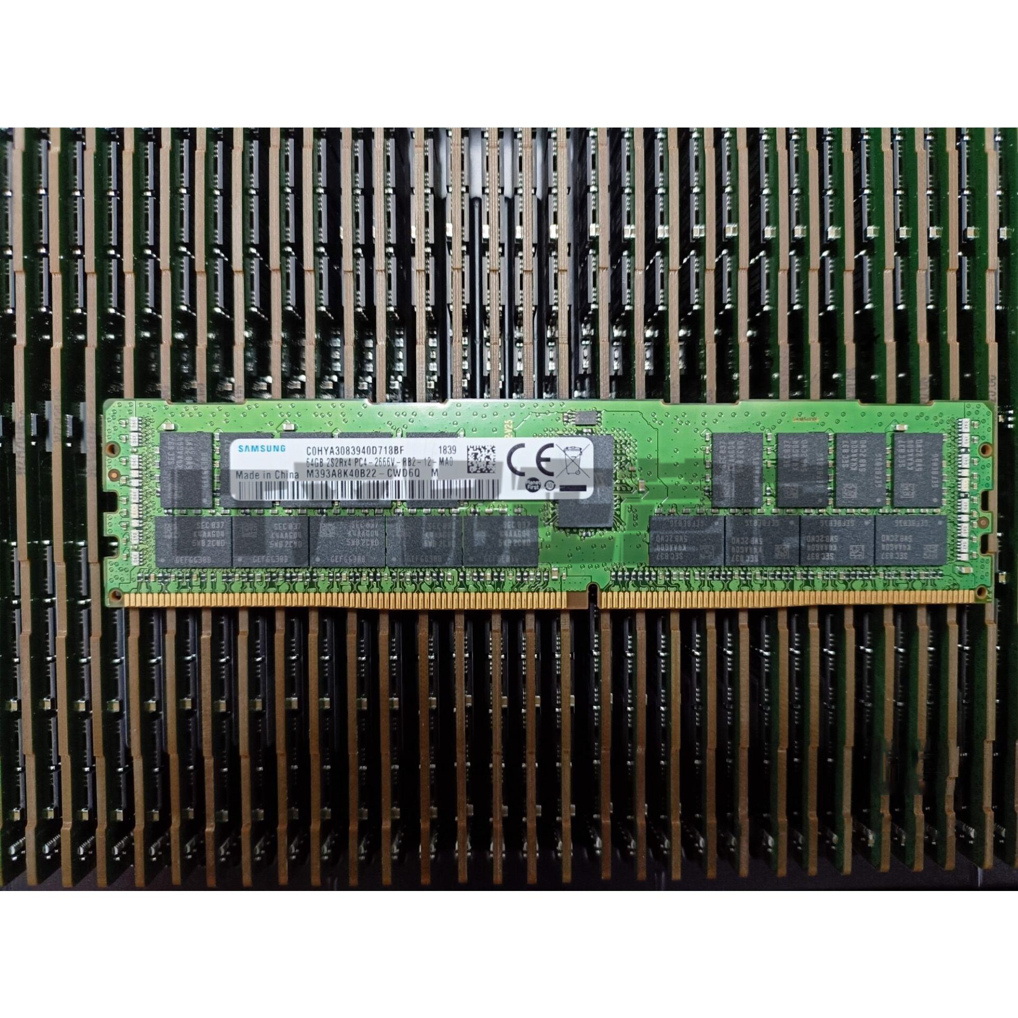  64G 2S2RX4 PC4 2666V ECC REG M393A8K40B22 CWD6Q 
