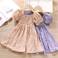 Летнее платье, юбка для девочек, корсет, наряд маленькой принцессы, в корейском стиле, детская одежда