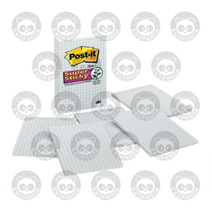 Post-It Super Sticky Notes, 3,9 x 5,8 дюйма, 6 падений, 660-Ssgrid