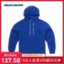 Skechers SKECHER Áo len thể thao nam đơn giản Màu đơn giản trùm đầu Áo thun giản dị SMAM18D004 hoodie nữ