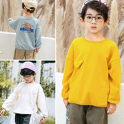 Áo len cho bé trai của Chaopin mùa xuân 2019 mới cho trẻ em cổ tròn chạm đáy mùa xuân và mùa thu màu nước ngoài phiên bản Hàn Quốc - Khác