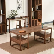 Gỗ óc chó mới Trung Quốc bàn bàn bàn chủ tịch bàn giám đốc điều hành bàn ông chủ bàn sơn đồ nội thất dự án - Bộ đồ nội thất