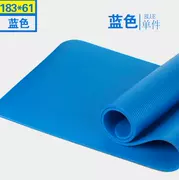 Thiết bị thể thao xách tay thời trang thể dục mat phòng ngủ Yu Jia bảo vệ môi trường sọc đen chống trượt cao su tự nhiên chống va chạm - Yoga