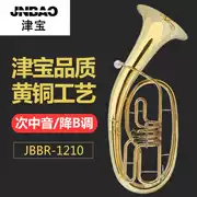 Jinbao JBBR-1210 ba phím phẳng xoay van tín hiệu phụ xuống B có thể điều chỉnh sơn vàng bằng đồng thau vàng lớn 1 - Nhạc cụ phương Tây
