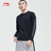 Áo len nam Li Ning 2019 mới đào tạo áo thun dài tay cổ tròn áo len dệt kim AWDP111 - Thể thao lông cừu / jumper