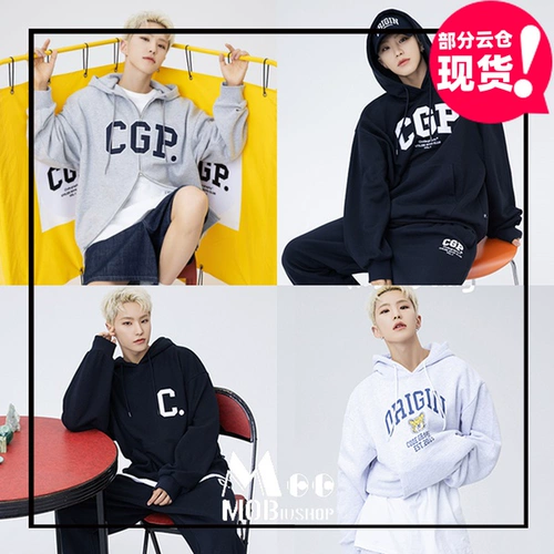 Наконец, скидка инвентаризации ~ CGP Korean Tide Brand 22 Осень Codegraphy Совместные набор Hoshi Sweater