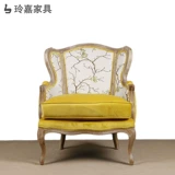 Европейский стиль ретро диван гостиной