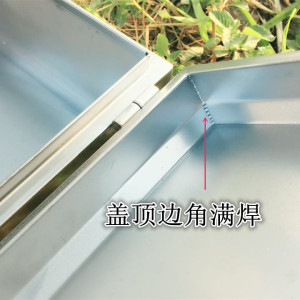 定做五金工具箱不锈钢304手提式加厚型电工工具盒大号家用收纳盒