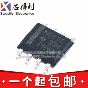 Patch NE555 NE555DR clock/chronograph/programmable timer and oscillator SOP-8