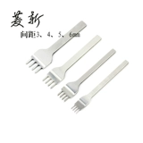 Кожаная крышалка Ling Di Diy Кожаная резьба из кожа кожа банд банда начинка ручной швейной инструменты 3 4 5 6 мм