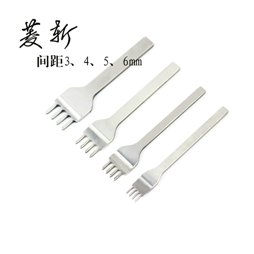 Кожаная крышалка Ling Di Diy Кожаная резьба из кожа кожа банд банда начинка ручной швейной инструменты 3 4 5 6 мм