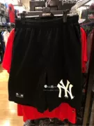 Đài Loan mua MLB Yankees 2019 quần short nam giản dị 5 quần quần cotton - Quần thể thao