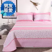 Giường cotton p chăn đơn giường đơn giường đơn Hàn Quốc giường đơn mảnh bông rửa bông 1.2 đơn - Trải giường
