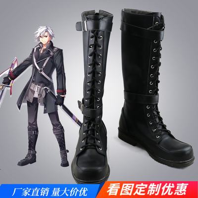 taobao agent Flash trajectory 4 Li En Shu Hua COS Performance Shoes Game Anime COSPLAY boots support customization