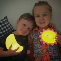 INS Star Moonlight светящиеся игрушки детские спящие прикроватные свети
