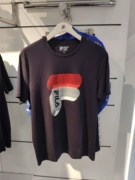 Bộ sưu tập Fila Fila đích thực mùa thu 2019 nam thể thao giản dị đan áo thun ngắn tay F11M938109 - Áo phông thể thao