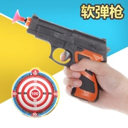 Súng đạn mềm tay trẻ em đồ chơi lấy tay hút cốc sáng tạo súng bắn đạn nhựa cậu bé 80 sau nỗi nhớ cổ điển