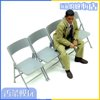 taobao agent Folding chair and chair 1/6 doll scene Furniture multi -color optional new spot