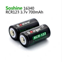 Soshine CR123 16340 Литийная батарея 3,7 В. 700 мАч без камеры фонарика для платы