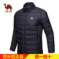 Camel thể thao loạt cuộc sống ấm áp thể thao và áo khoác giải trí đứng cổ áo unisex thể thao ngắn xuống áo khoác áo phao burberry nữ