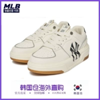 MLB, белая обувь подходит для мужчин и женщин, высокие кроссовки для влюбленных на платформе, коллекция 2022