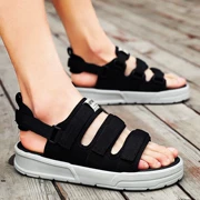 Dép nam 2019 dép trẻ trung mới xu hướng nam phiên bản Hàn Quốc lưới đỏ cá tính mùa hè mang giày đi biển nam - Giày thể thao / sandles