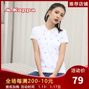 Chủ cửa hàng gợi ý Kappa nữ POLO áo sơ mi hoa nhỏ thể thao tay áo ngắn K0522PD10