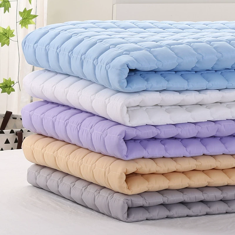 Nệm mềm có thể gập lại và có thể giặt được kèn nhẹ mùa hè đệm mát mẻ Phong cách Trung Quốc có thể chứa được giường rộng giường đơn màu hồng - Nệm
