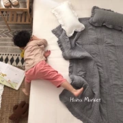 Đặt hàng Hàn Quốc gió thoải mái và mềm mại giặt đồ cũ - Trải giường